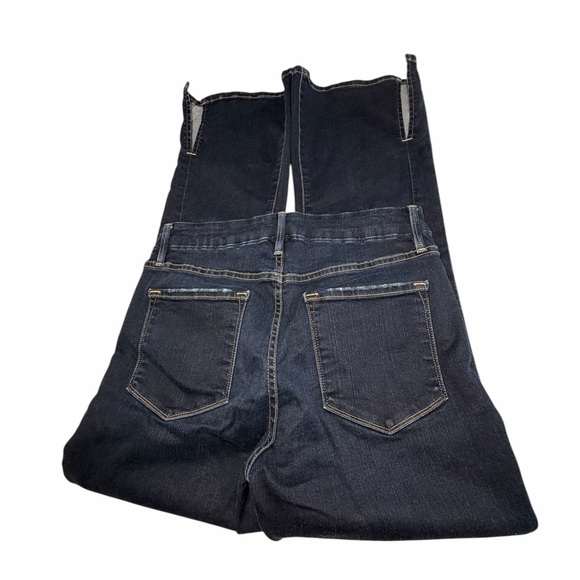 Frame Denim Le Crop Mini Boot Jeans with Hem Slits Sz 27 - Picture 7 of 13